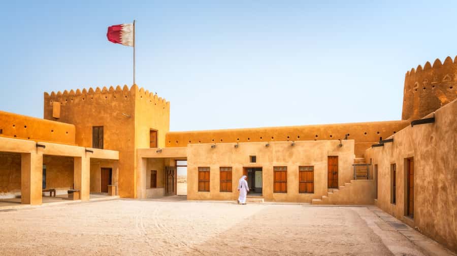 Doha: Private North Qatar Tour, Mangroves, & Zubara Fort - Purple Island and the mangrove country