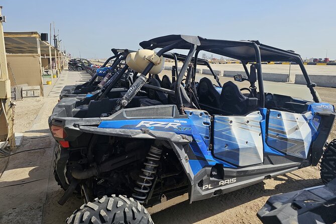 Doha Qatar ATV Quad Bike Buggy Dune Bashing and Camel Ride - The guide can shape the whole day
