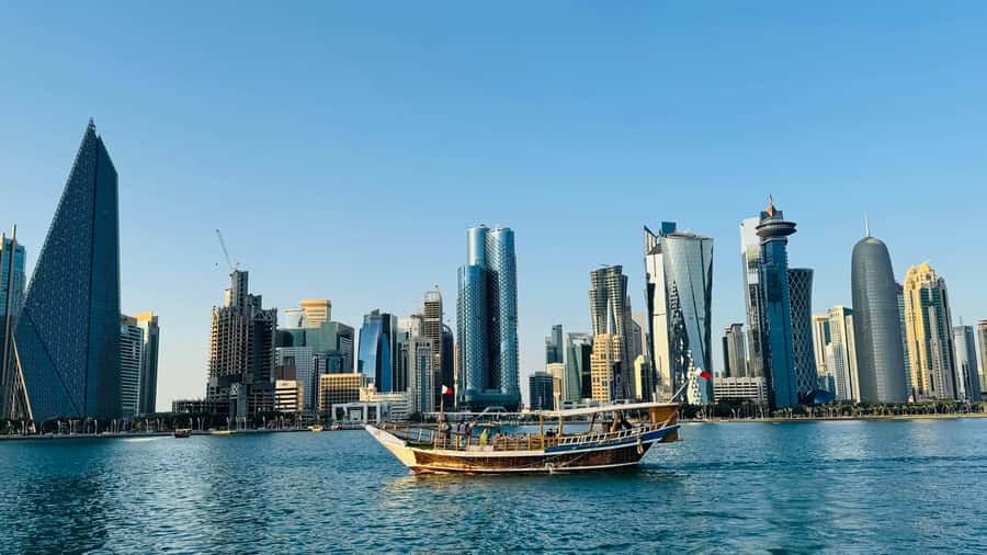 Doha, Qatar: City Sightseen Tour & Dhow Ride (Group/Private) - Doha Corniche: a quick start beside the water
