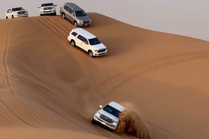 Doha, Qatar: Desert Safari, Inland sea and Camel Ride Adventure. - Leaving Doha in a private 4x4