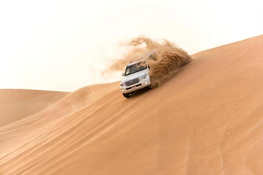 Doha Qatar : sealine adventure Camel Ride sandboard Sunset - Optional quad biking for extra engine noise