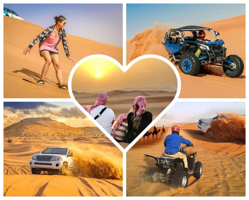 Doha: Quad Bike ,Camel Ride, Sand Boarding And Desert Safari - From Doha to Sealine Beach by 4x4