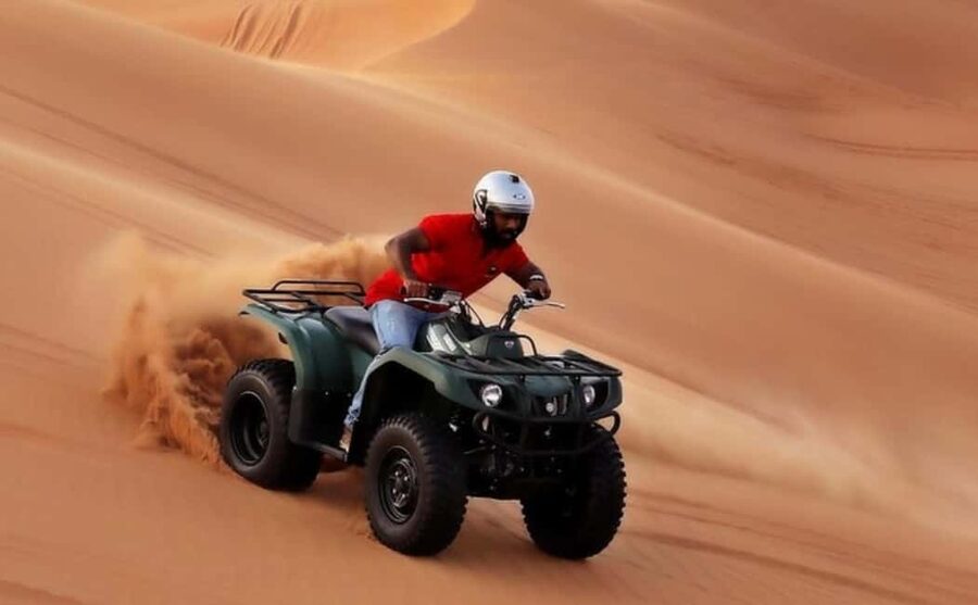 Doha: Quad bike, Camel ride,Sand boarding,Dune bashing - What the $109 price really covers