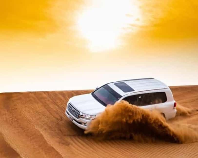 Doha: Quad bike, Camel ride,Sand boarding,Dune bashing - The first desert stop: camel ride and wide-open views