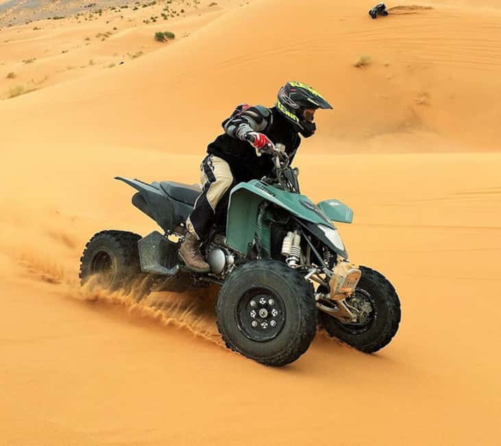 Doha:Quad Bike Desert Safari Adventure with 4x4 Vehicle Ride - Safety briefing, protective gear, and the quad-bike hour
