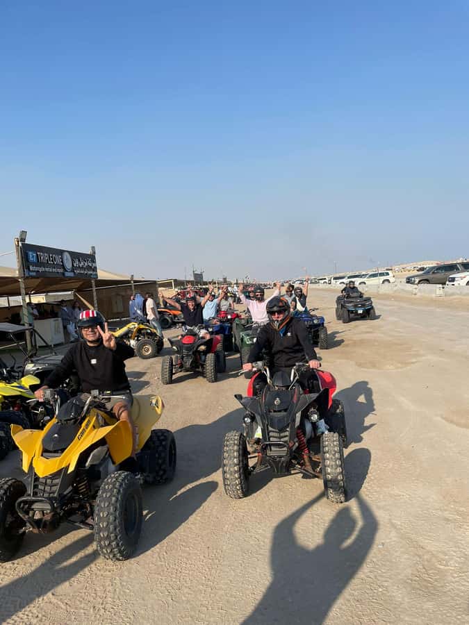 Doha: Quad Bike, Desert Safari, Buggy ride & inland sea tour - From Doha to the open desert