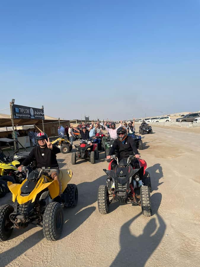 Doha: Quad Bike, Desert Safari, Buggy ride & inland sea tour - The Inland Sea near Saudi Arabia