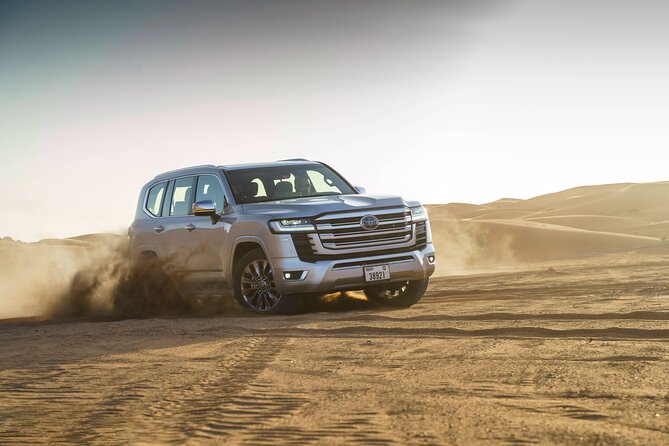 Doha Quad Bike, Dune Bashing, Camel Ride and Inland Sea Tour - Sealine Beach: camels, ATVs, and a cup of tea