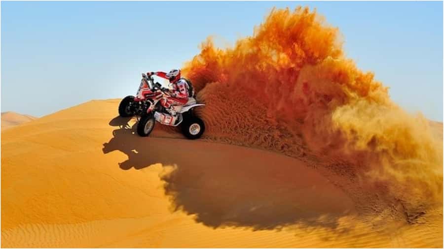 Doha: Quad Bike, Dune Bashing, Camel Ride & Inland Sea Tour - Sandboarding and the best photo stop