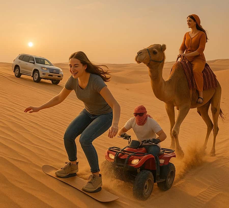 Doha: Quad/Buggy, Desert Safari, Camel Ride, Sandboarding - Quick Points Before You Book