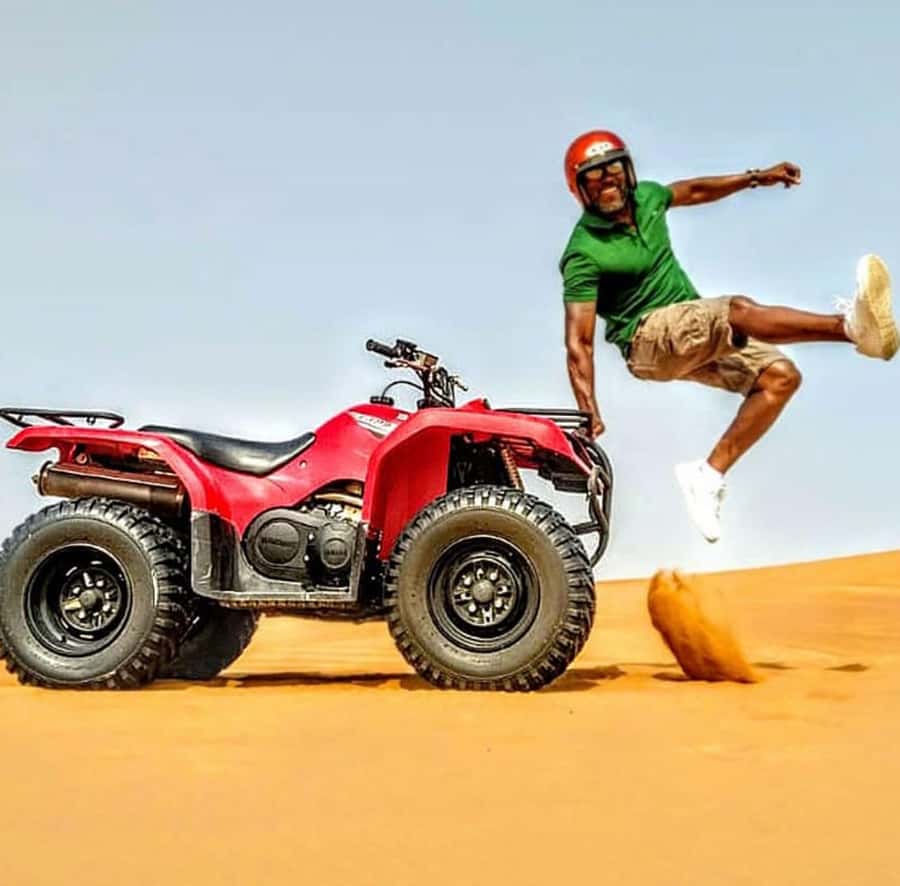 Doha: Quad/Buggy, Desert Safari, Camel Ride, Sandboarding - A Slower Camel Ride With Bedouin Context