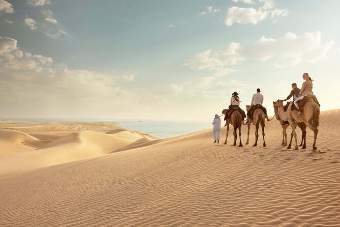 Doha: Quadbike, Dune Bashing, Camel Ride, Inland Sea Visit - The drive from Doha to Sealine Beach