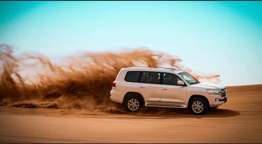 Doha: Relax Desert Safari, Camel Ride, Inland Sea, Swimming - Starting at the National Museum Metro Station