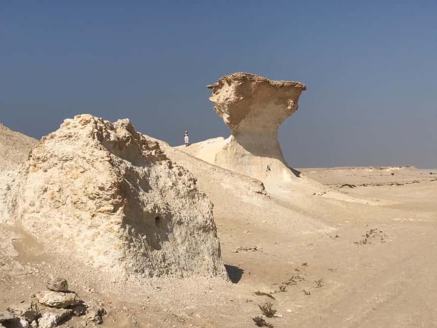 Doha; Richard Serra Installation, Mushroom rock and Zekreet - Why western Qatar makes a good half-day outing