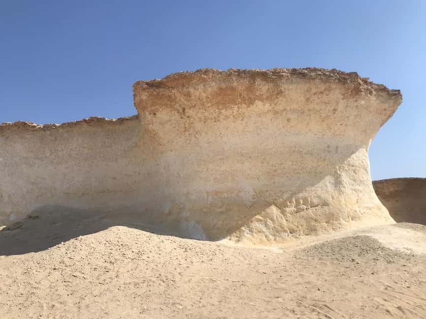 Doha; Richard Serra Installation, Mushroom rock and Zekreet - Richard Serra’s East-West/West-East installation