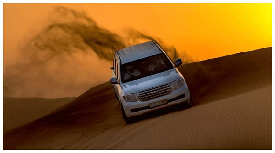 Doha: Safari ATV Ride Dunes Bashing and Camel Ride - What this Doha desert safari is really like