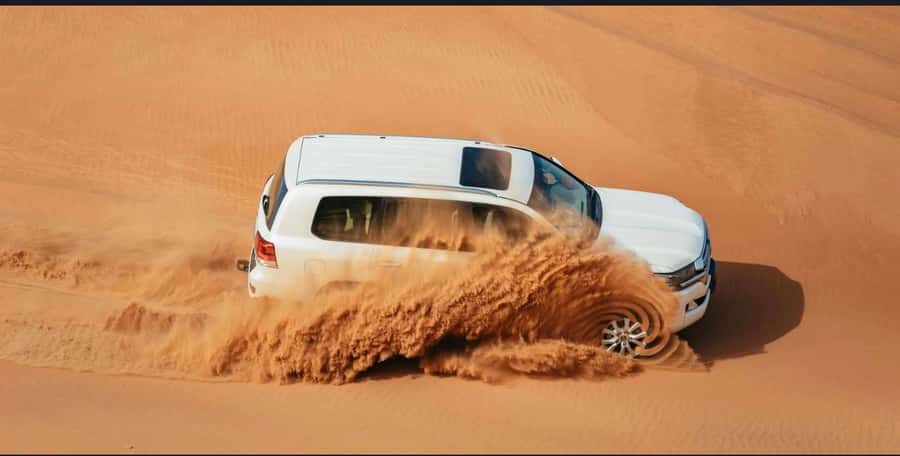 Doha: Safari, Camel Ride, Sand boarding and Inland Sea Tour - A slower moment with the camels