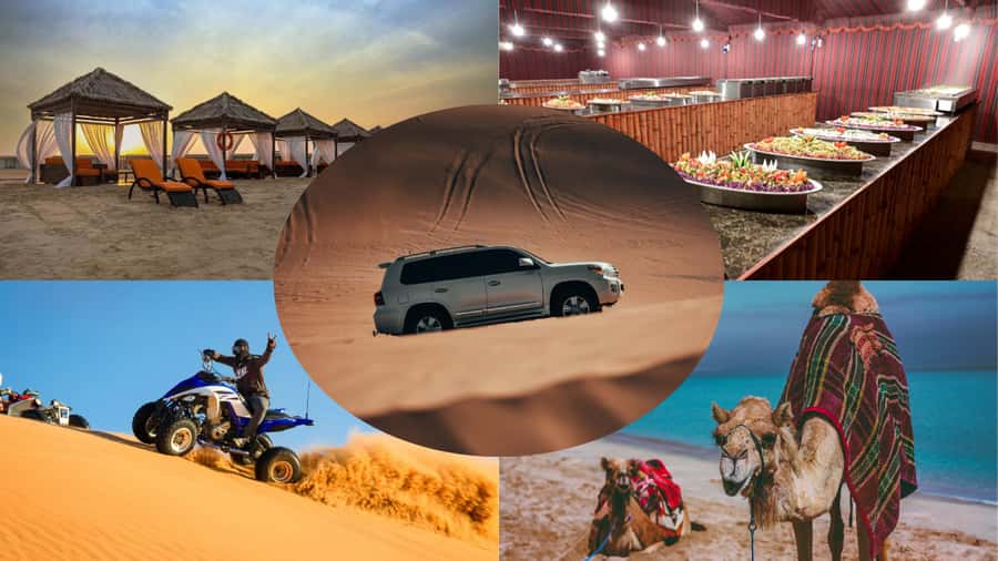 Doha:Safari Tour with Lunch/Dinner in Desert by the Sea Side - Key things to know before you book