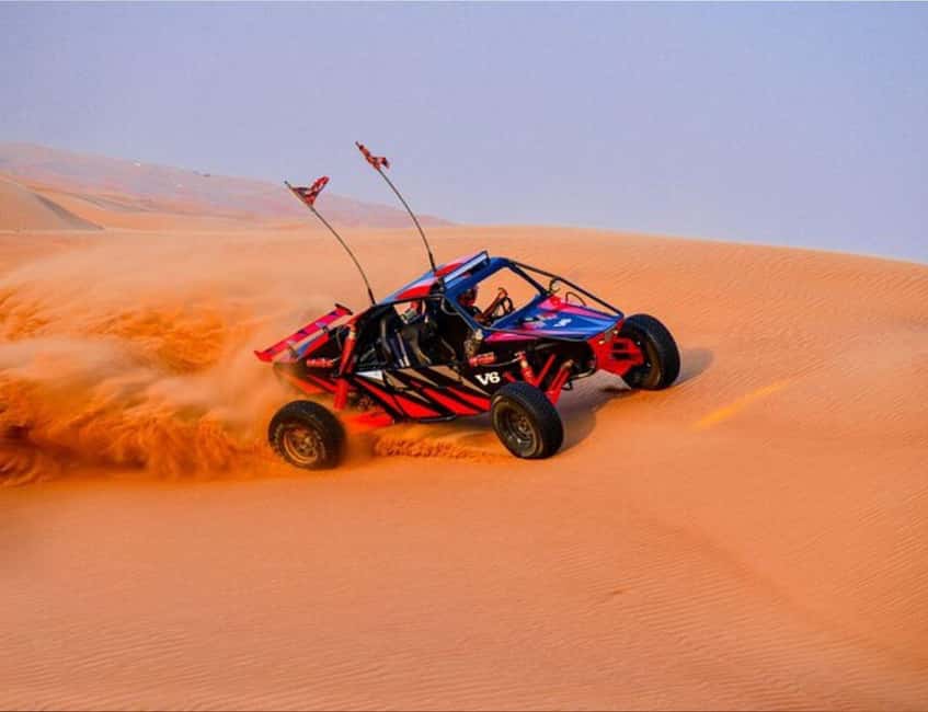 Doha: Self-Ride Desert Dune Buggy Experience with Guide - Sunset stops and a sky without city glare