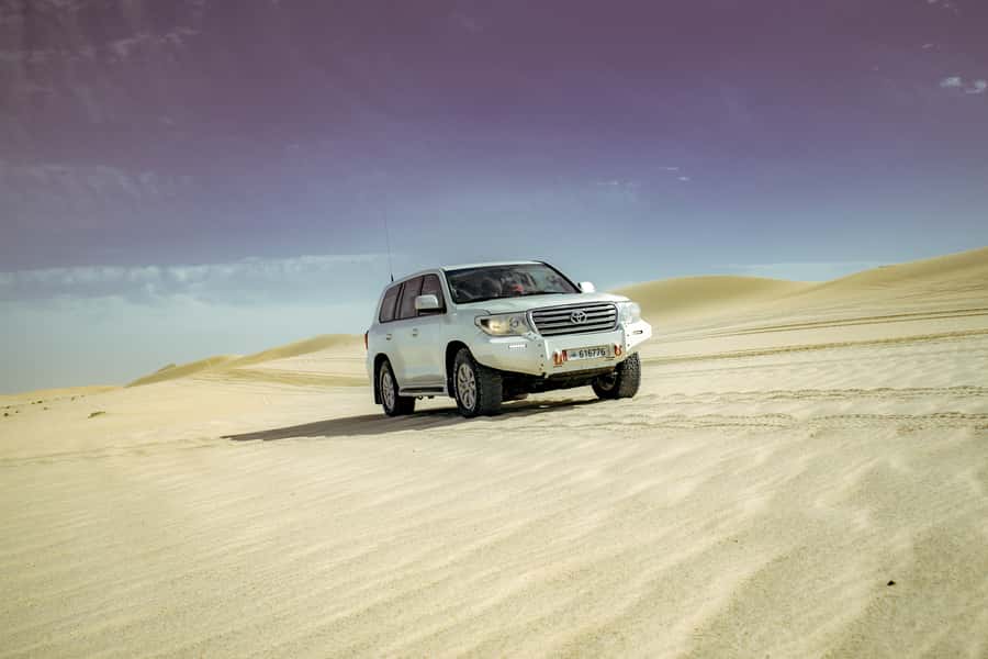 Doha: Sharing Desert Safari with Inland Sea visit - The 4x4 dune ride is the real attraction