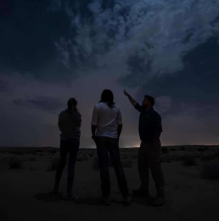 Doha: Stargazing Desert Safari w/ Dune Bashing & Camel Ride - Dune bashing and sandboarding in the 4x4