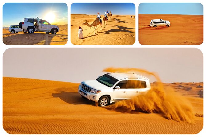Doha: Sunrise /Sunset Desert Safari with Sand Boarding,Camel ride - Key things to know before you book