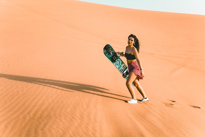 Doha: Sunset Desert Safari, Camels, Sandboarding & Inland Sea - Leaving Doha for the open desert