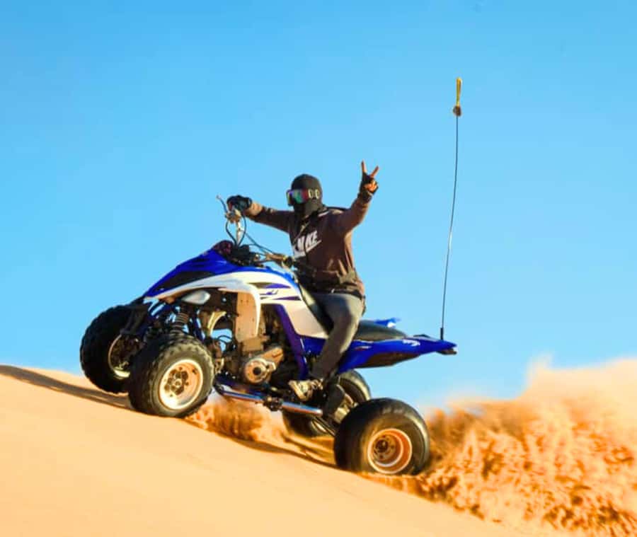 Doha: Sunset Desert Safari with Camel Ride and Sandboarding - The Inland Sea, Qatar’s memorable final stop