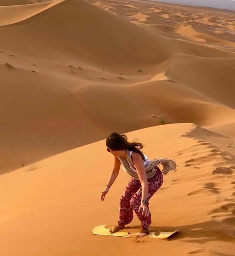 Doha: Sunset Desert Safari with Camel Ride & Sandboarding - Reaching the Inland Sea at Khor Al Adaid