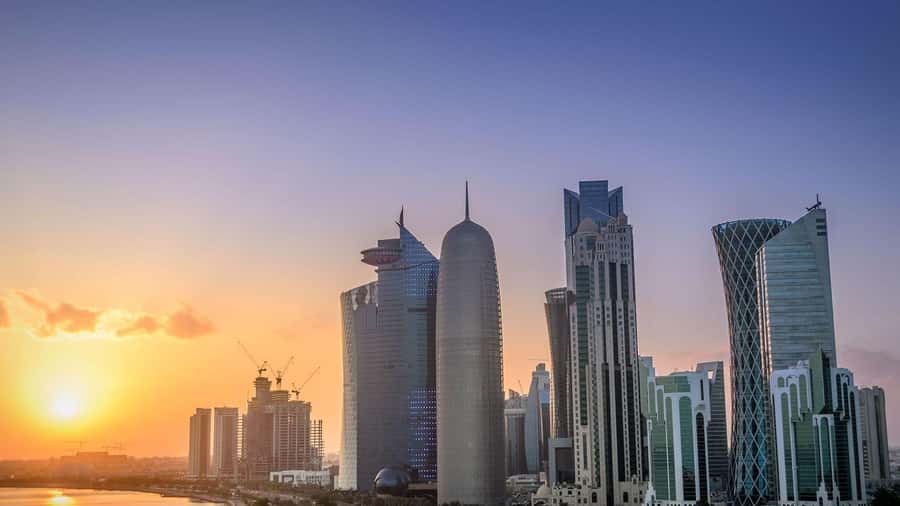 Doha: Sunset Dhow Cruise with Skyline View & Corniche - Boarding the dhow beside Doha’s Corniche