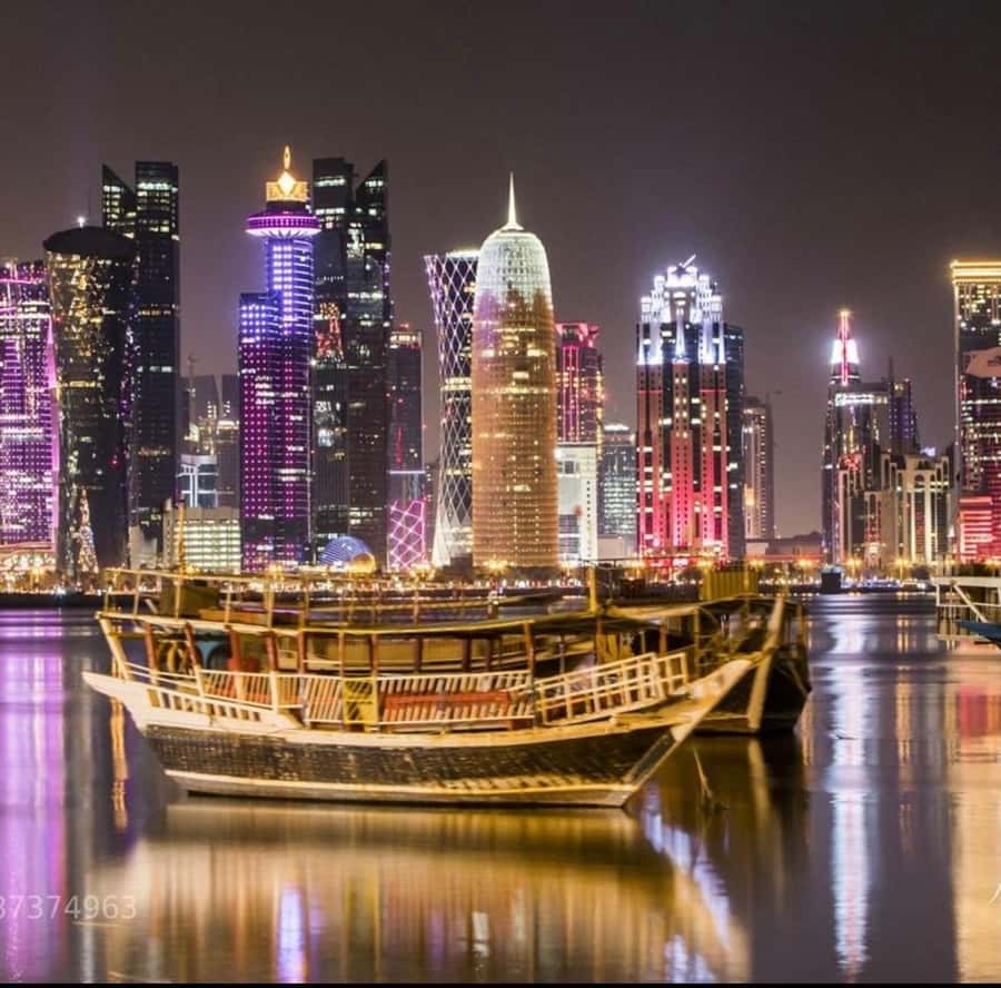 Doha: Traditional Dhow Boat Cruise with Pickup and Drop-off - Boarding a traditional Arabic dhow