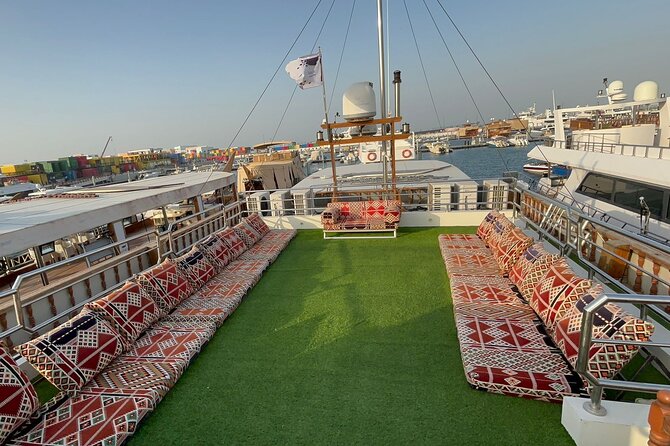 Doha Traditional Dhow Cruise With Corniche Walk - West Bay Towers and Katara Towers from the Gulf