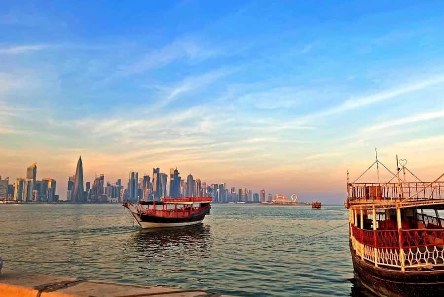 Doha: Traditional Dhow Cruise With Optional Arabic Dinner - The sunset cruise along Doha’s coast