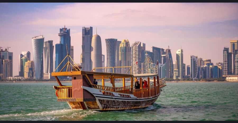 Doha:Traditional Dhow Cruise with Pickup and Drop-off - Value at $17 per person