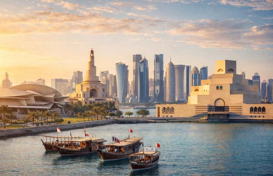 Doha: Traditional Wooden Dhow Cruise with Dinner /Arabic Tea - Key points to know before booking