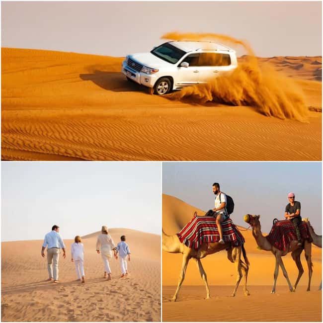 Doha: Transit Desert Safari , CamelRide, Sandboarding - The guides can shape the whole day