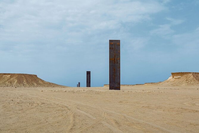 Doha : West Coast Tour on Zekreet Peninsula - Richard Serra’s East-West / West-East