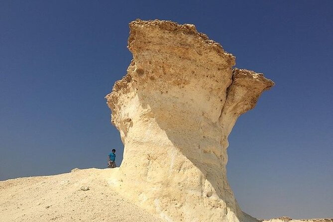 Doha West Qatar Richard Serra Sculpture, Mushroom Rock Tour - Zekreet as the final west-coast stop