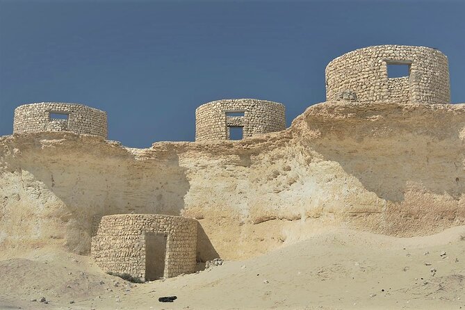 Dukhan West Coast Tour Qatar - Richard Serra’s East-West/West-East in the desert