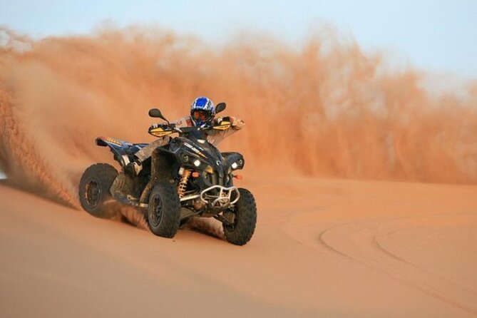 DuneBashing, CamelRide & ATV Bike Desert Safari Experince in Doha - Self-guided ATV riding on the sand