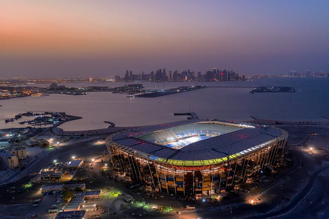 FIFA 2022 World Cup Stadiums in Qatar - Private Trip from Doha with Hotel Pickup - Al Bayt Stadium: a roof inspired by nomadic tents
