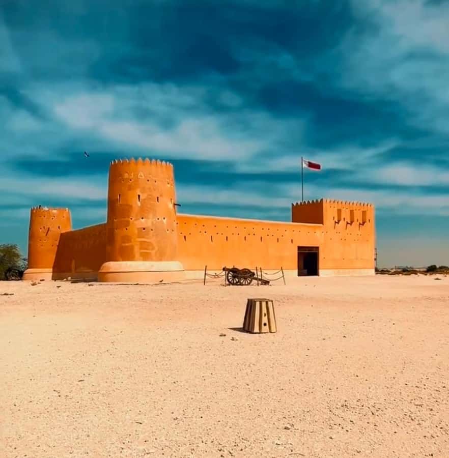 From Doha: Day Trip to North And West Qatar With Pickup - Across the desert toward Al-Shahaniya