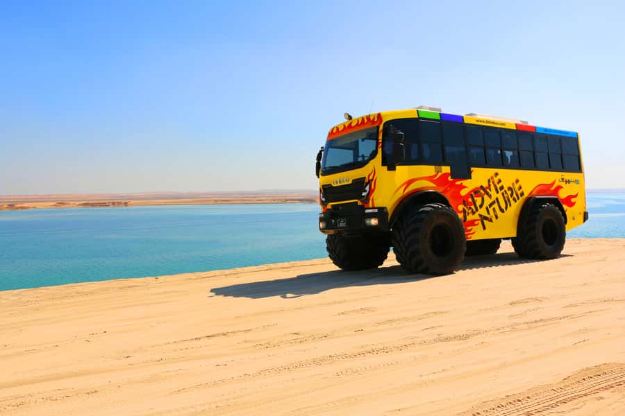 From Doha: Exclusive Monster Bus Safari Experience - Why a Monster Bus makes the desert feel different