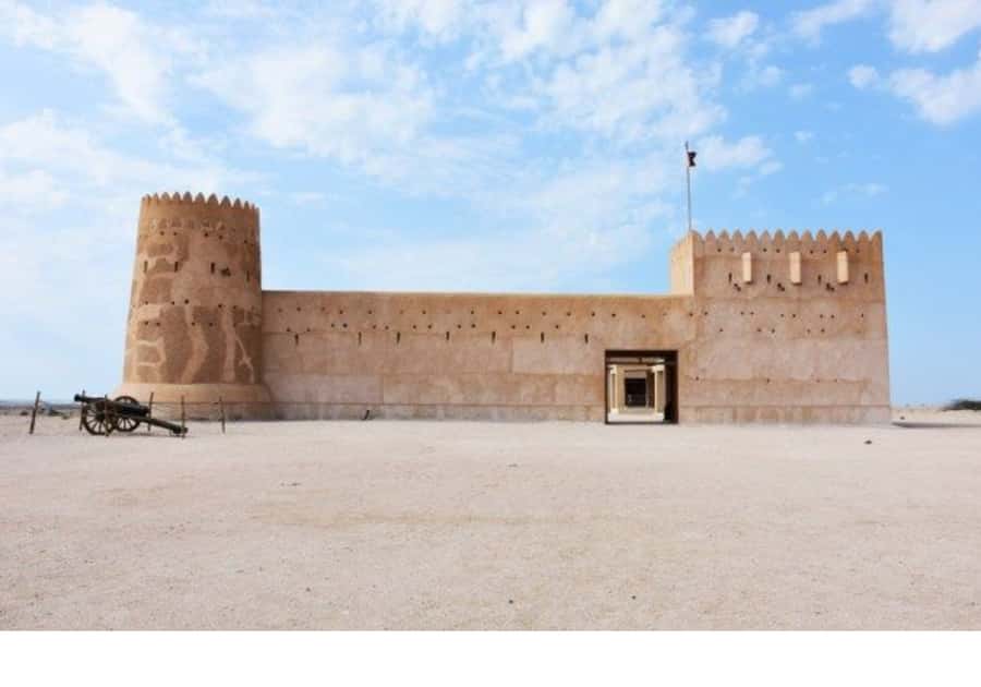 From Doha: Private Al Jassasiya, Zubarah & Purple Island. - Your guide can shape the whole experience
