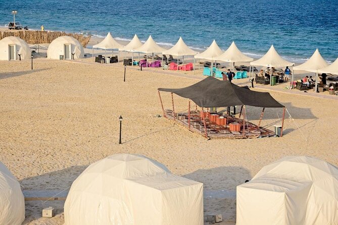 Full-Day DesertSafari with Camel Ride,InlandSea & BBQ Desert Camp - From Doha to Qatar’s open desert