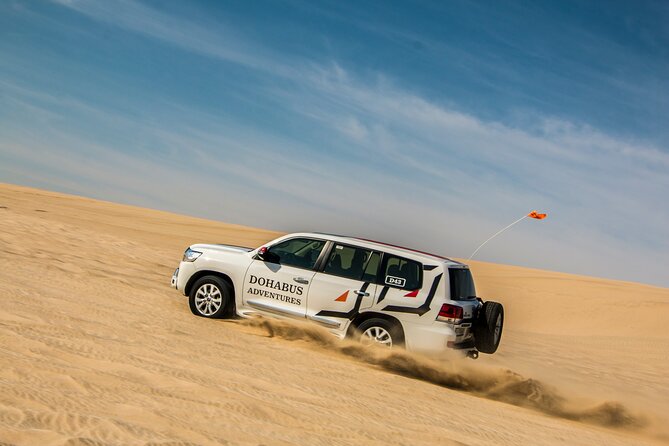 Full-day Qatar desert safari: dune bashing, sandboarding, camels - Who will enjoy this safari most