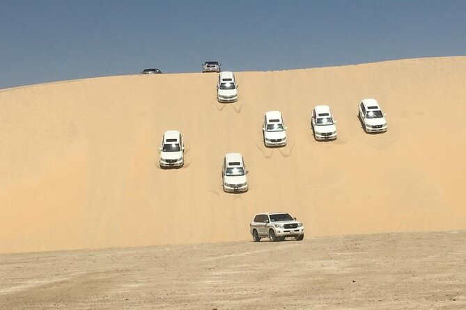 Half Day Desert Safari and Inland Sea - Leaving Doha for open desert
