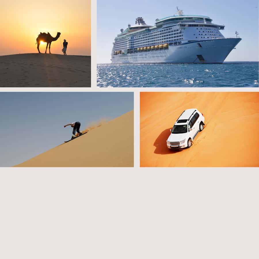 Half-Day Desert Safari For Cruise Ships Passngers. - The Arabian Camp and the Five-Minute Camel Ride
