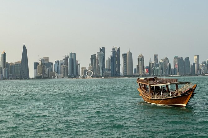 Half Day Doha City Tour And Wooden Dhow Boat Ride (Private Tour) - Lusail Marina and the I Love Lusail Statue