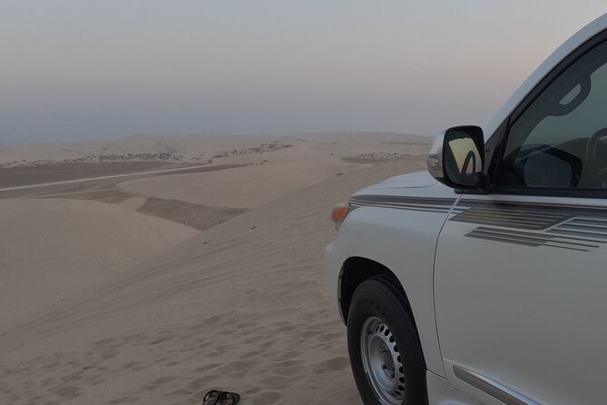 Half Day Safari Tour With Camel Ride and Sand Boarding in Doha - Dune bashing across Qatar’s soft sand